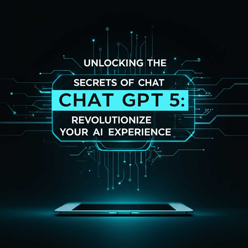 Unlocking the Secrets of Chat GPT5: Revolutionize Your AI Experience