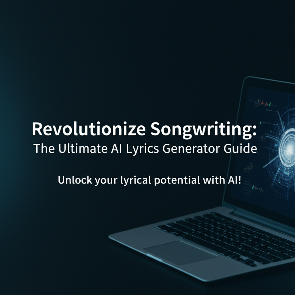 Revolutionize Songwriting: The Ultimate AI Lyrics Generator Guide