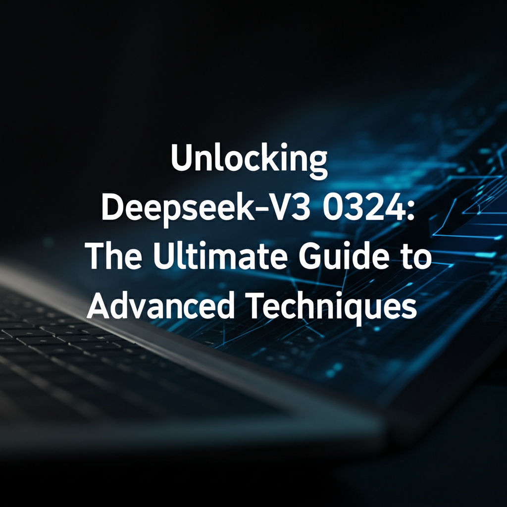 Unlocking Deepseek-v3 0324: The Ultimate Guide to Advanced Search Techniques