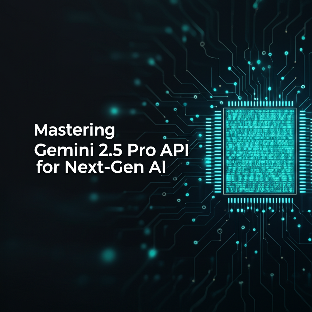 Mastering Gemini 2.5 Pro API for Next-Gen AI