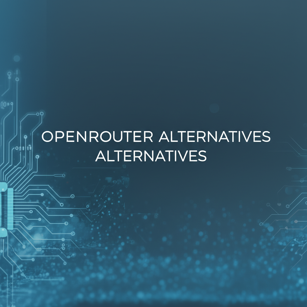 Uncover the Best OpenRouter Alternatives for AI Models