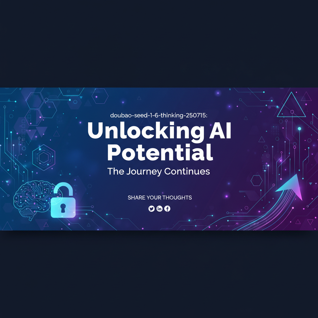 doubao-seed-1-6-thinking-250715: Unlocking AI Potential