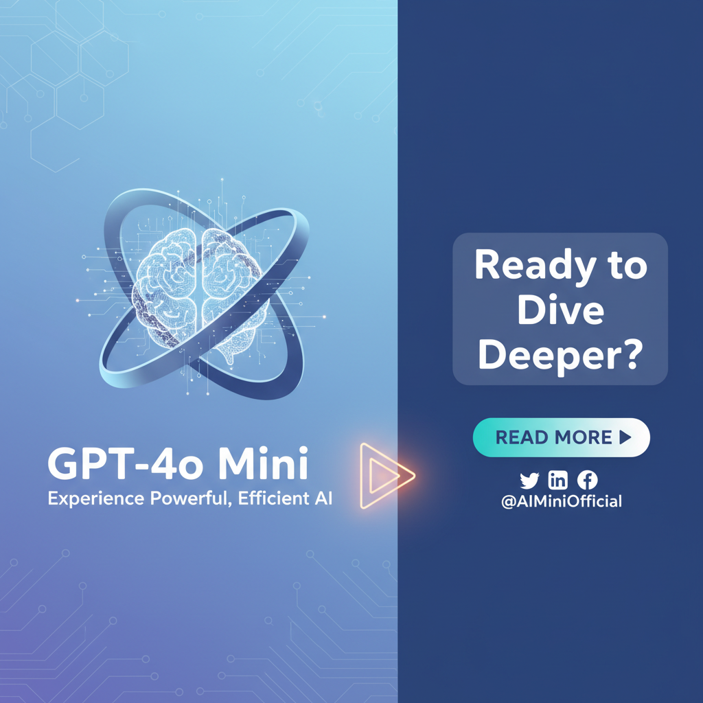 GPT-4o Mini: Experience Powerful, Efficient AI
