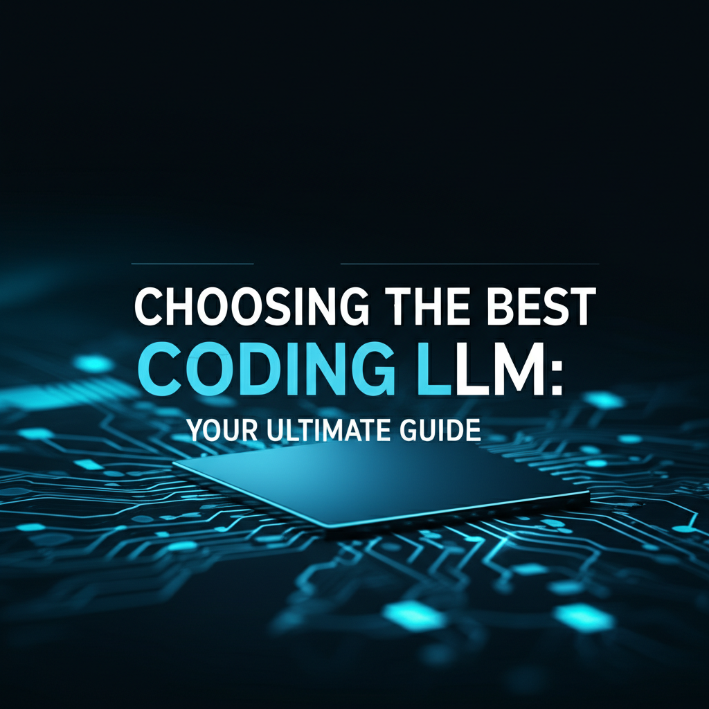 Choosing the Best Coding LLM: Your Ultimate Guide