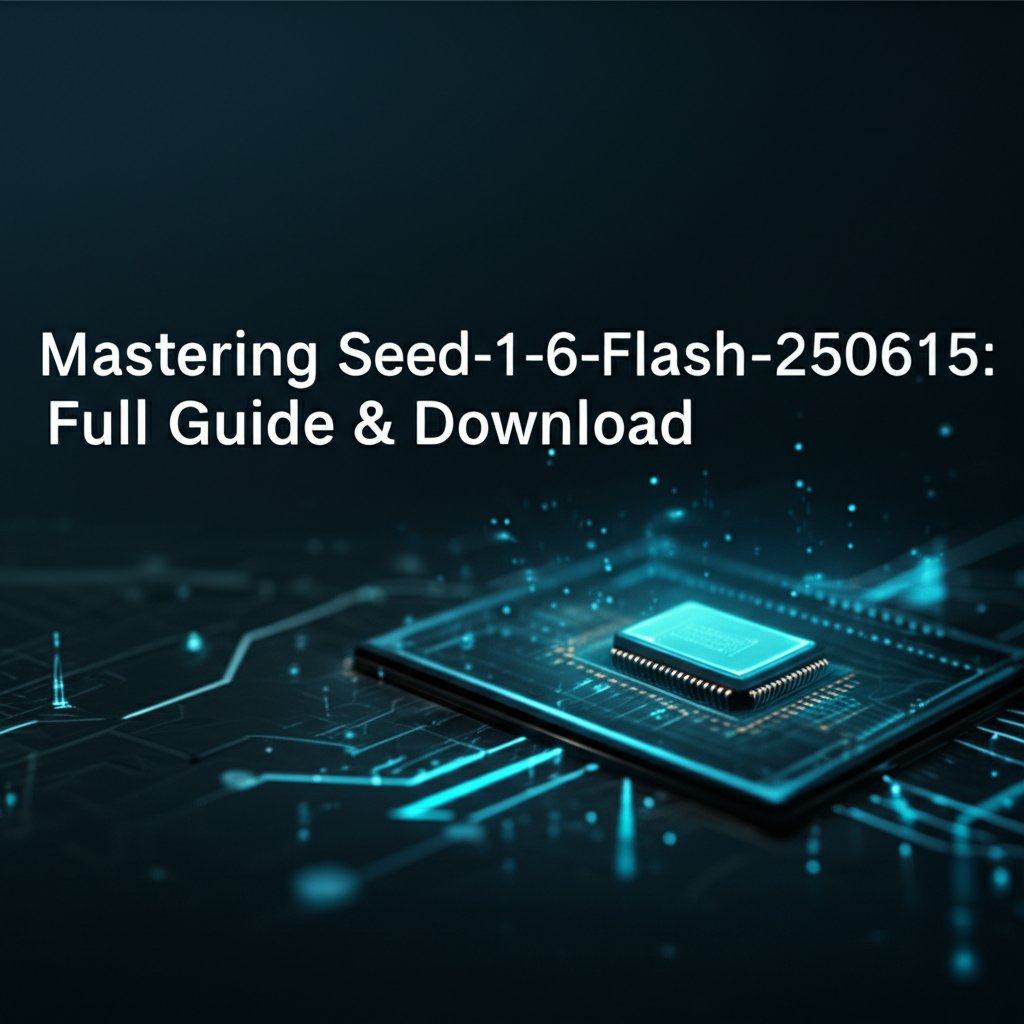 Mastering Seed-1-6-Flash-250615: Full Guide & Download