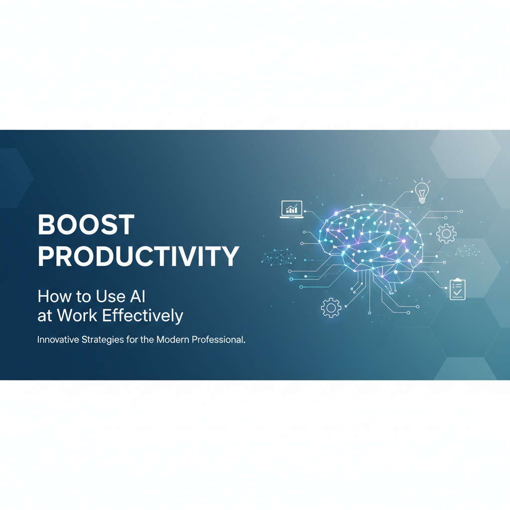 Boost Productivity: How to Use AI at Work Effectively