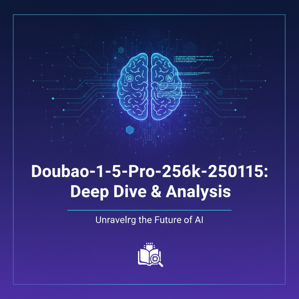 Doubao-1-5-Pro-256k-250115: Deep Dive & Analysis