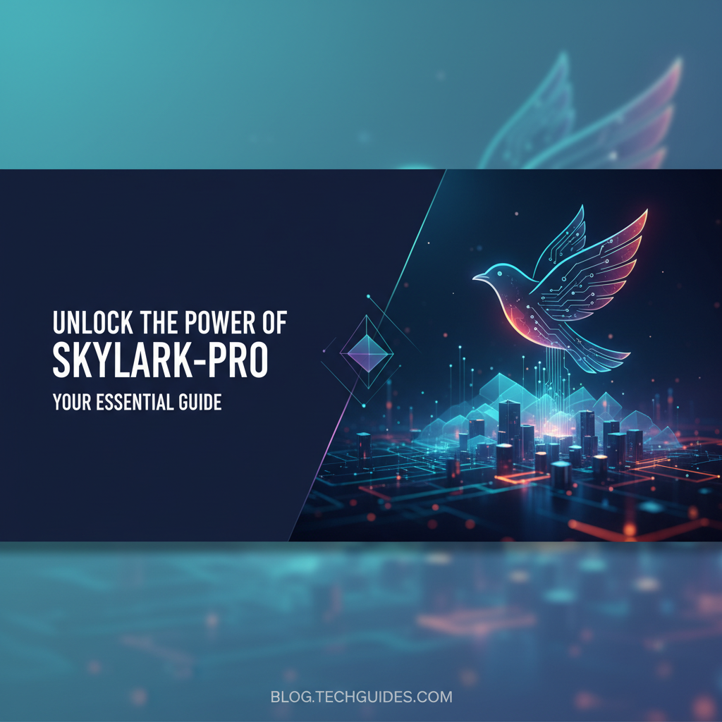 Unlock the Power of Skylark-Pro: Your Essential Guide