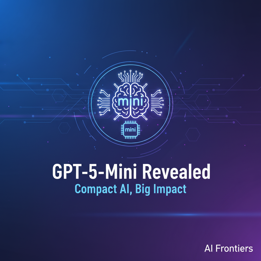 GPT-5-Mini Revealed: Compact AI, Big Impact