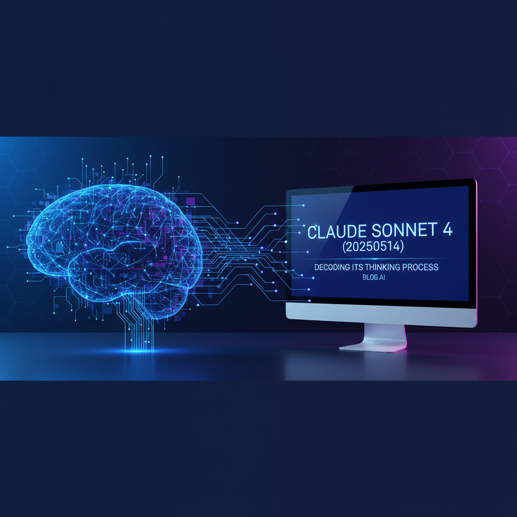 Claude Sonnet 4 (20250514): Decoding Its Thinking Process