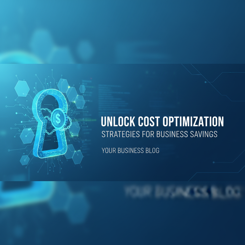 Unlock Cost Optimization: Strategies for Business Savings