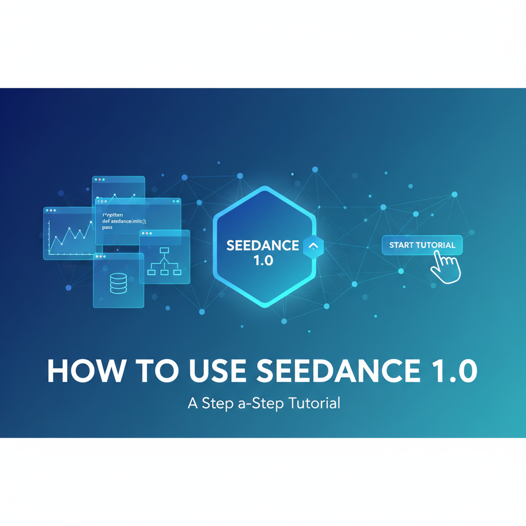 How to Use Seedance 1.0: A Step-by-Step Tutorial