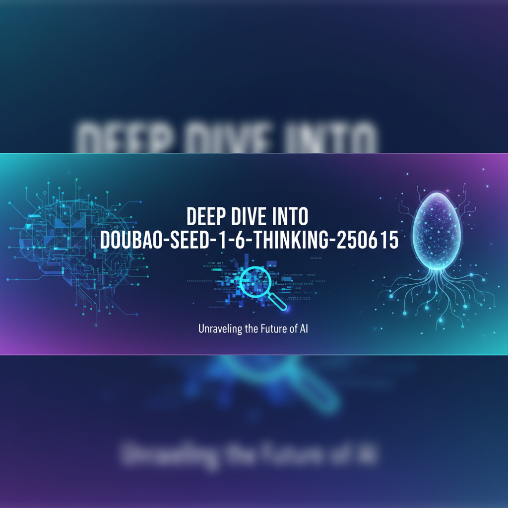 Deep Dive into doubao-seed-1-6-thinking-250615