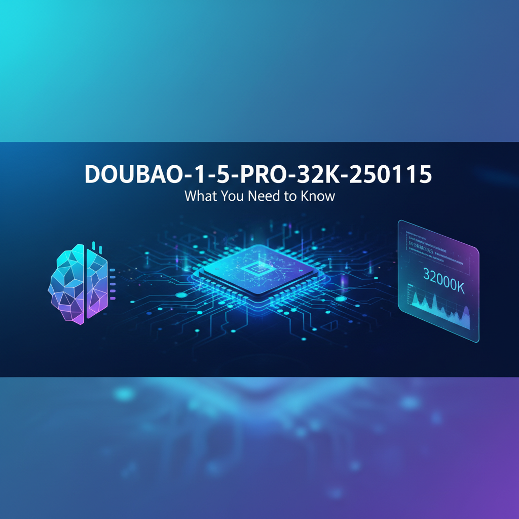 doubao-1-5-pro-32k-250115: What You Need to Know