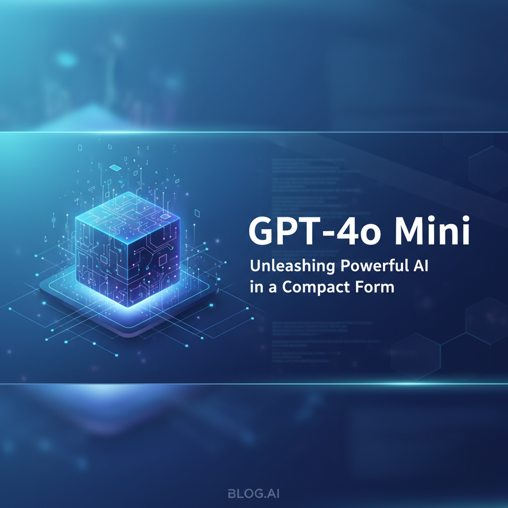 GPT-4o Mini: Unleashing Powerful AI in a Compact Form