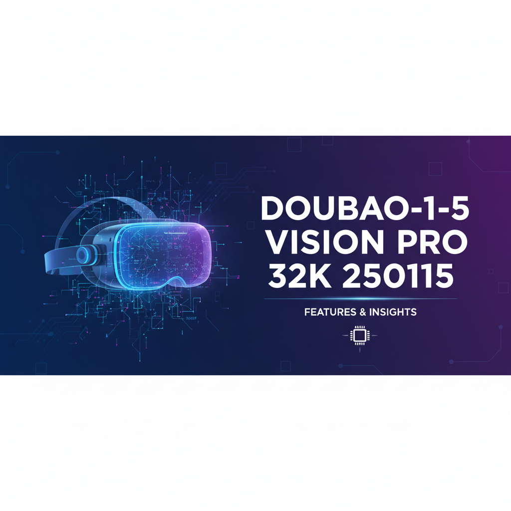 Doubao-1-5 Vision Pro 32K 250115: Features & Insights