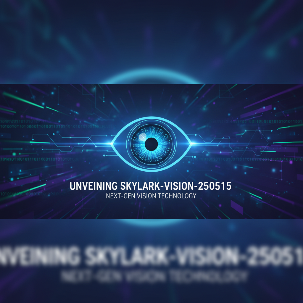 Unveiling Skylark-Vision-250515: Next-Gen Vision Technology