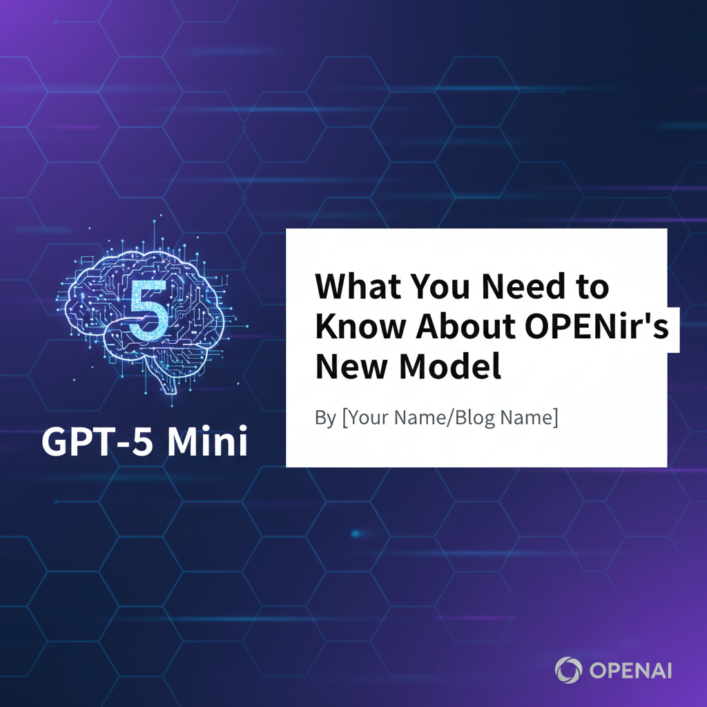 GPT-5 Mini: What You Need to Know About OpenAI's New Model