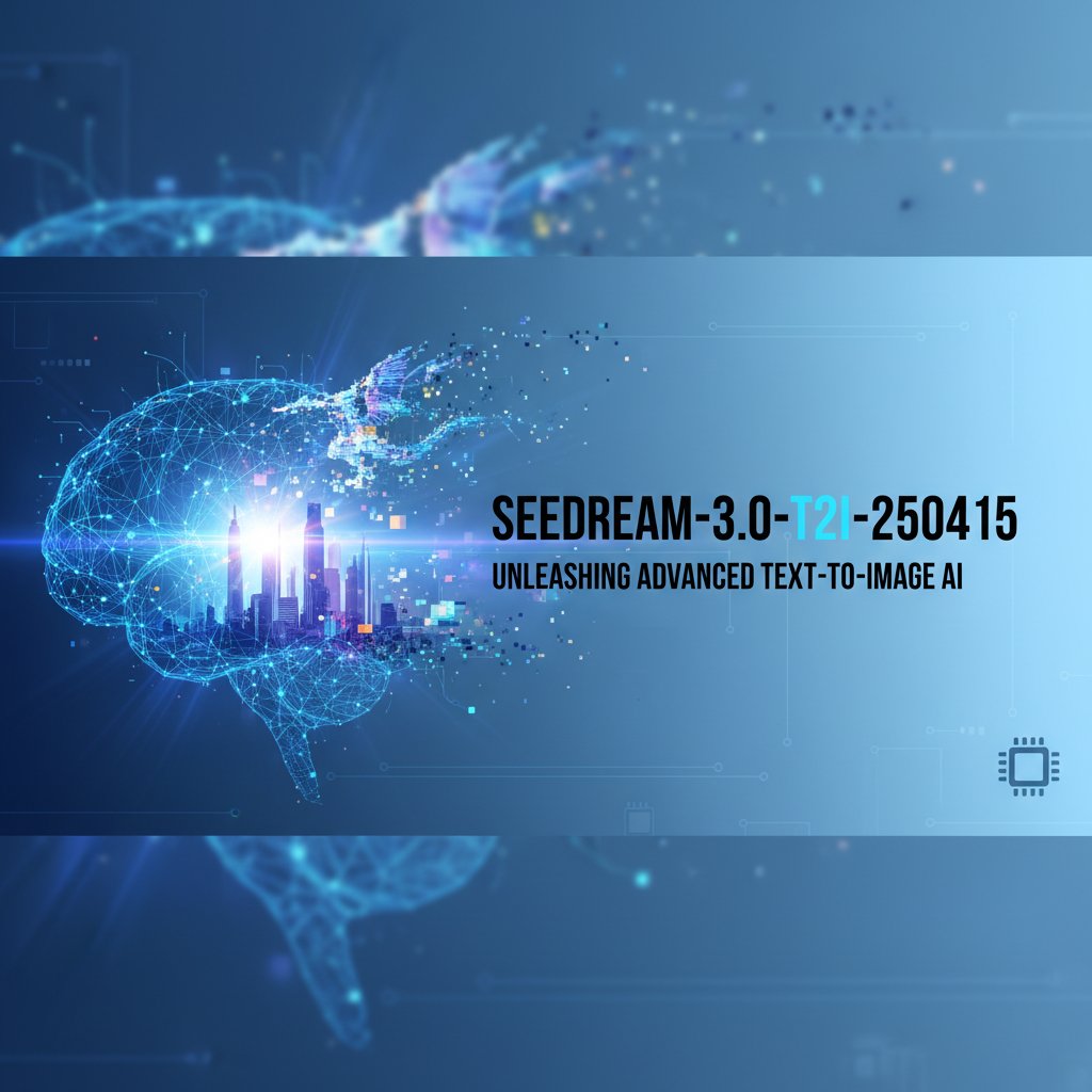 Seedream-3-0-T2I-250415: Unleashing Advanced Text-to-Image AI