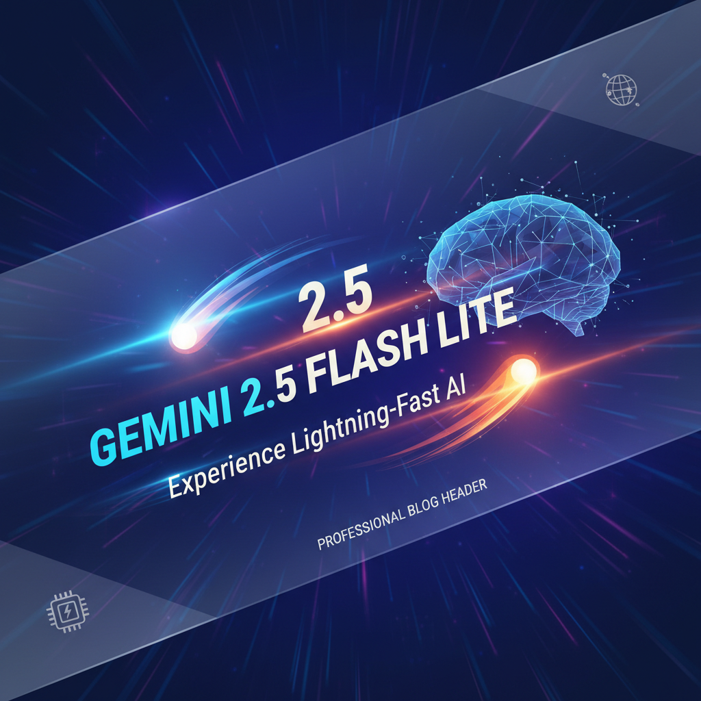Gemini 2.5 Flash Lite: Experience Lightning-Fast AI