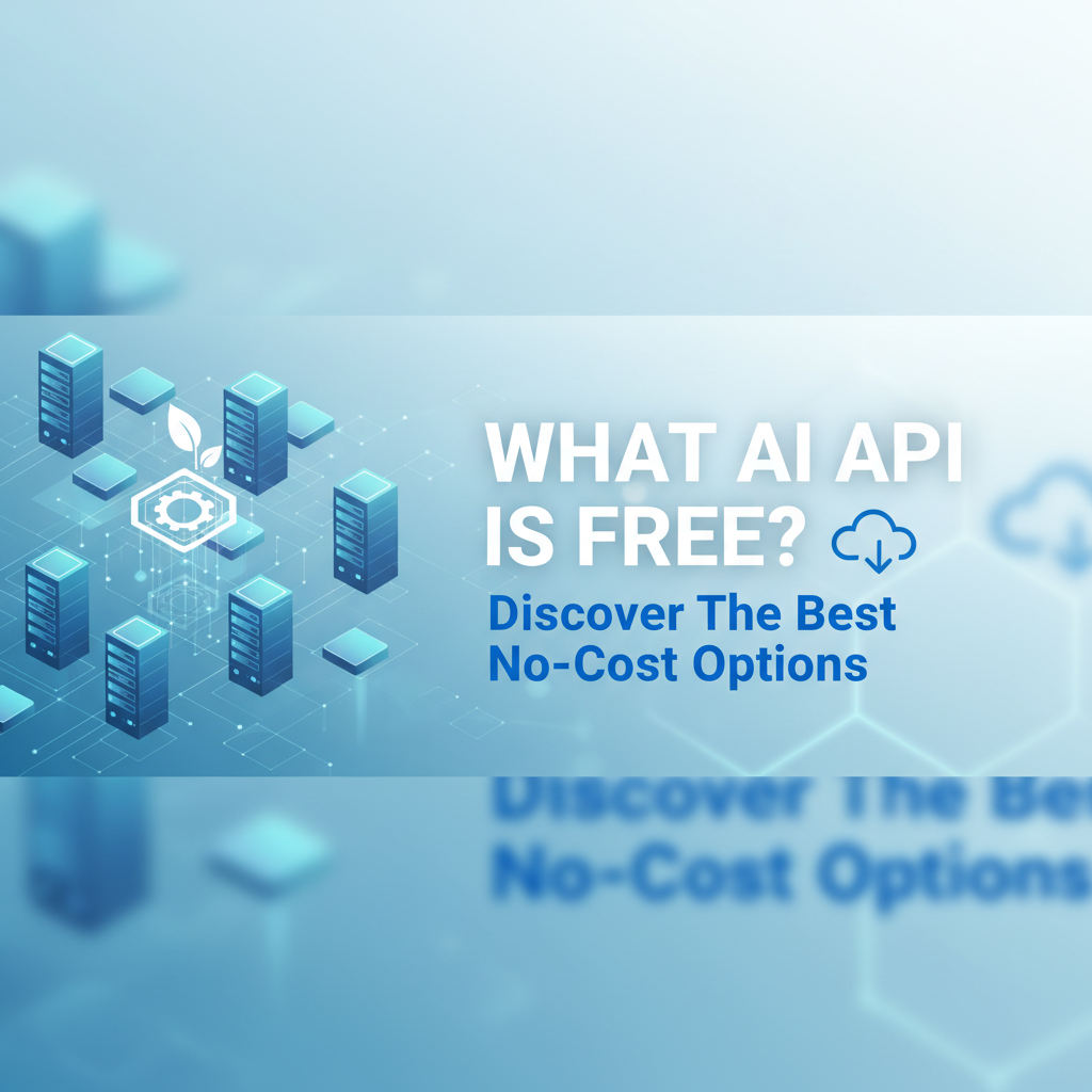 What AI API Is Free? Discover The Best No-Cost Options.