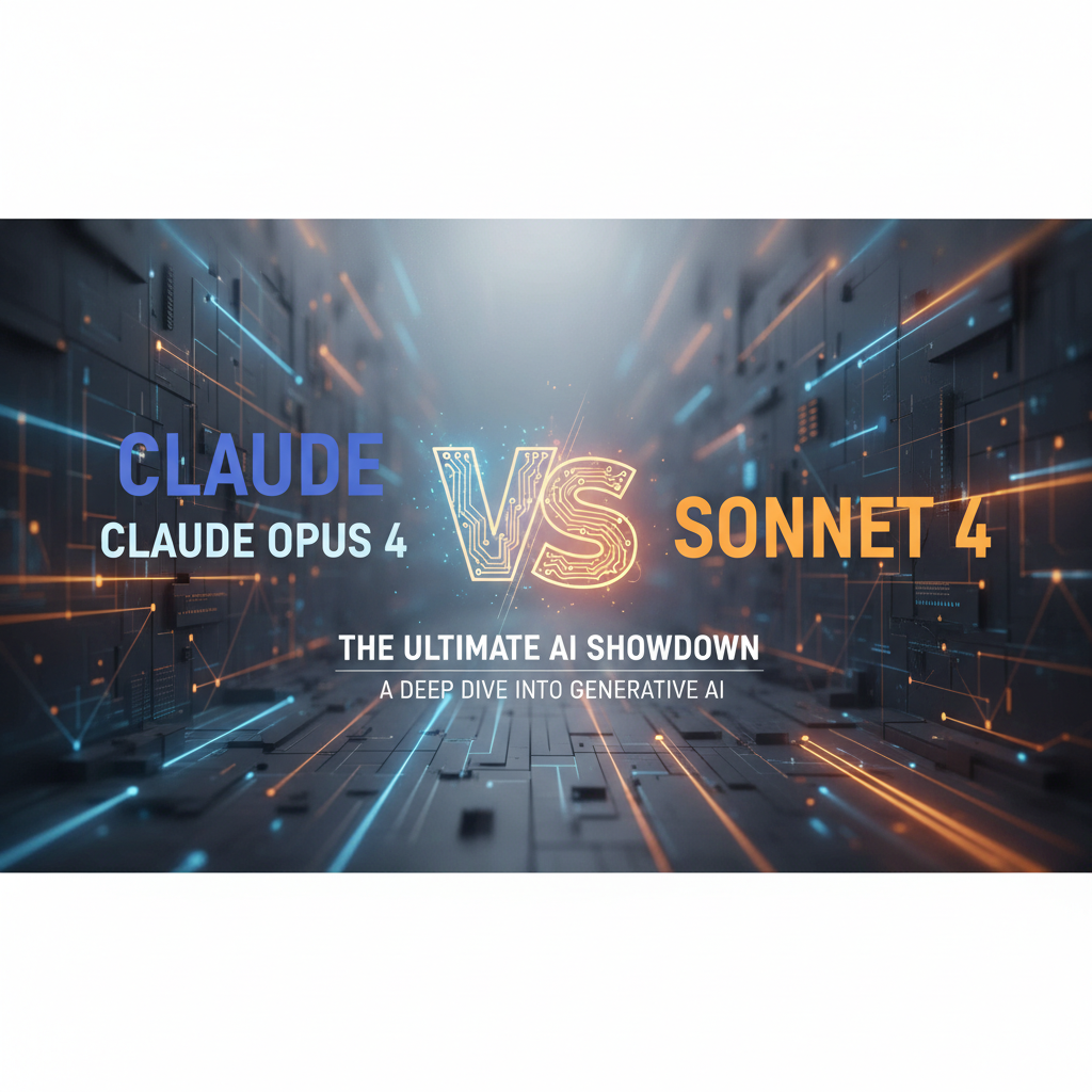 Claude Opus 4 vs. Sonnet 4: The Ultimate AI Showdown