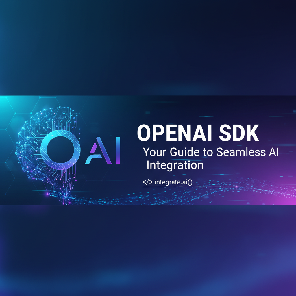 OpenAI SDK: Your Guide to Seamless AI Integration