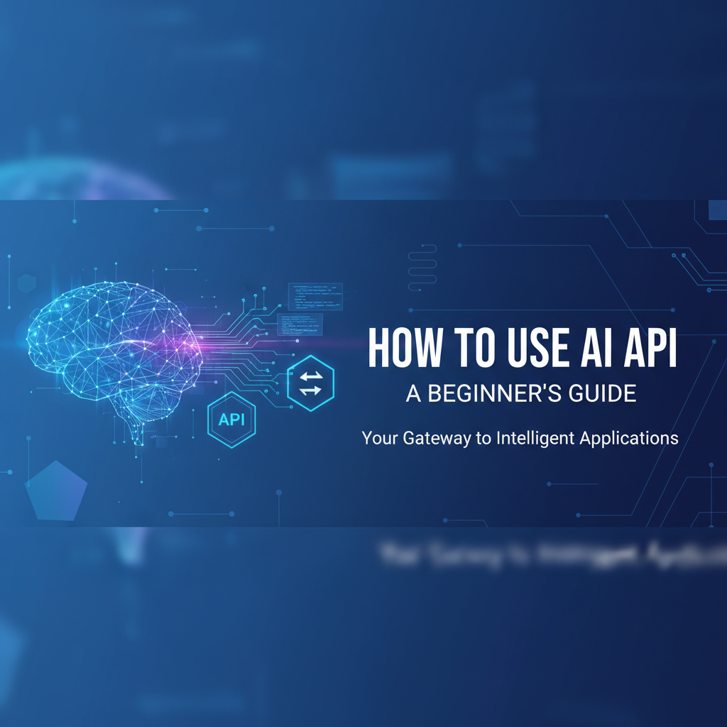How to Use AI API: A Beginner's Guide