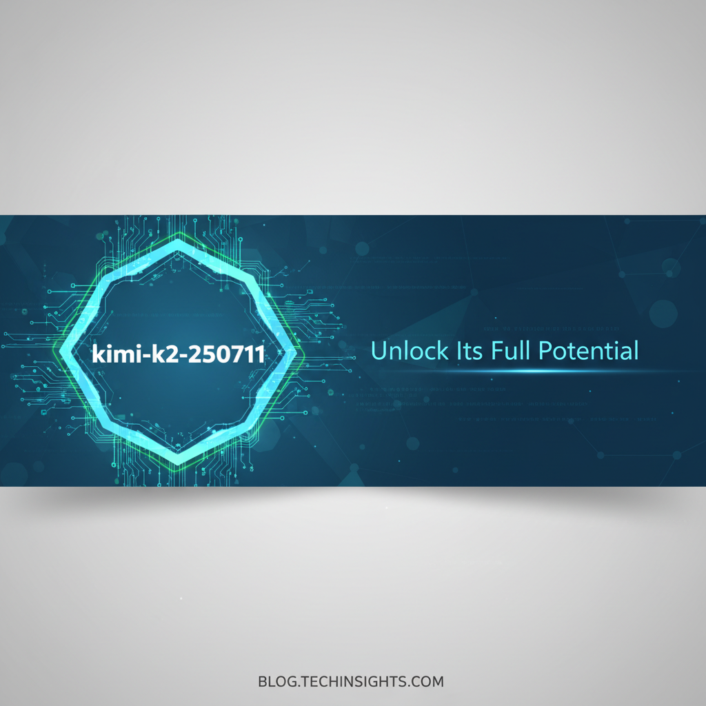 `kimi-k2-250711`: Unlock Its Full Potential