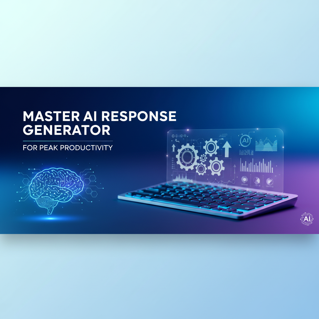 Master AI Response Generator for Peak Productivity
