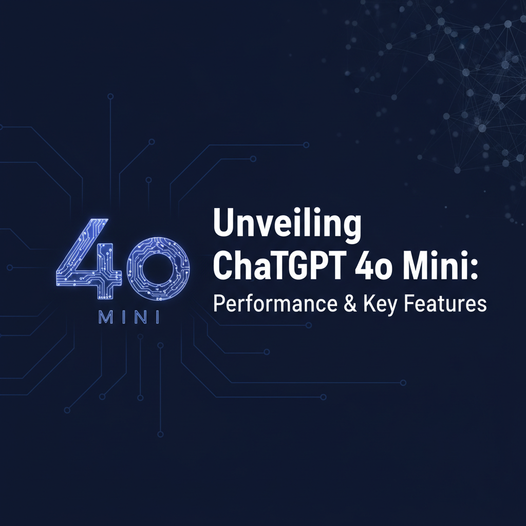 Unveiling ChatGPT 4o Mini: Performance & Key Features