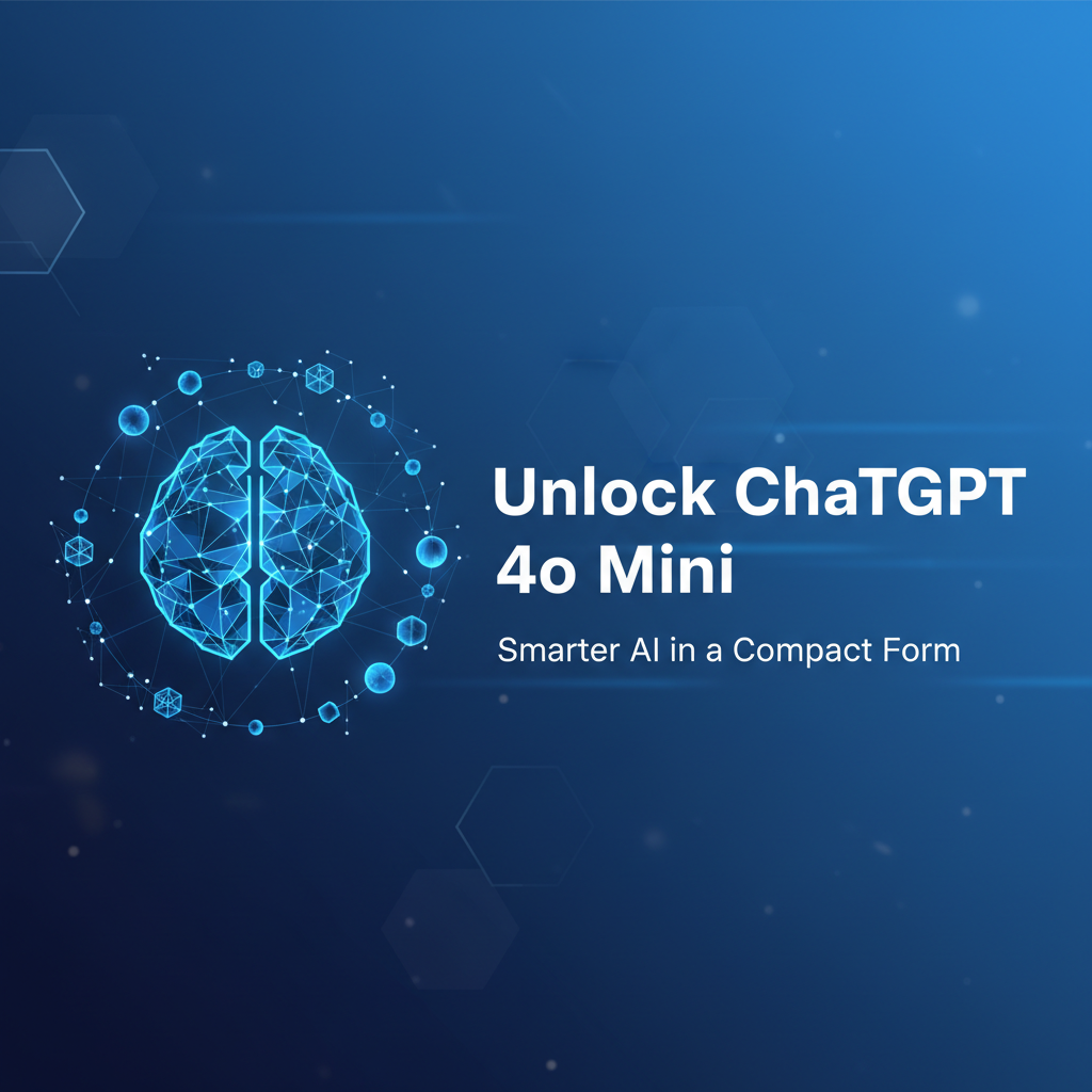 Unlock ChatGPT 4o Mini: Smarter AI in a Compact Form
