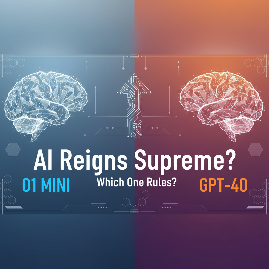 o1 mini vs gpt 4o: Which AI Reigns Supreme?