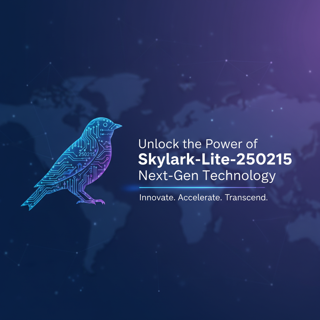 Unlock the Power of Skylark-Lite-250215: Next-Gen Technology