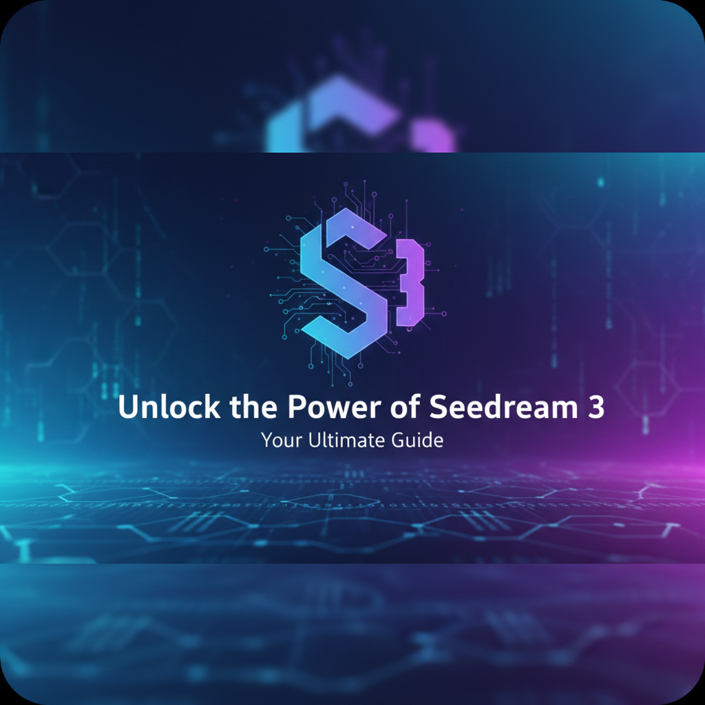 Unlock the Power of Seedream 3: Your Ultimate Guide