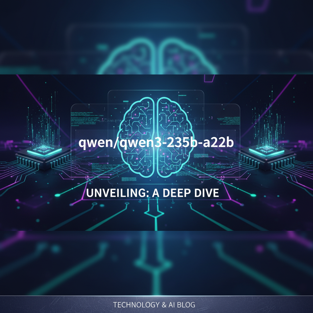 Unveiling qwen/qwen3-235b-a22b: A Deep Dive