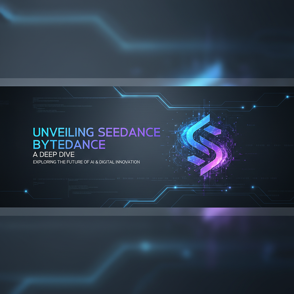 Unveiling Seedance ByteDance: A Deep Dive