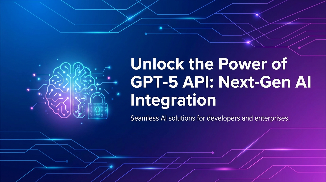 Unlock the Power of GPT-5 API: Next-Gen AI Integration