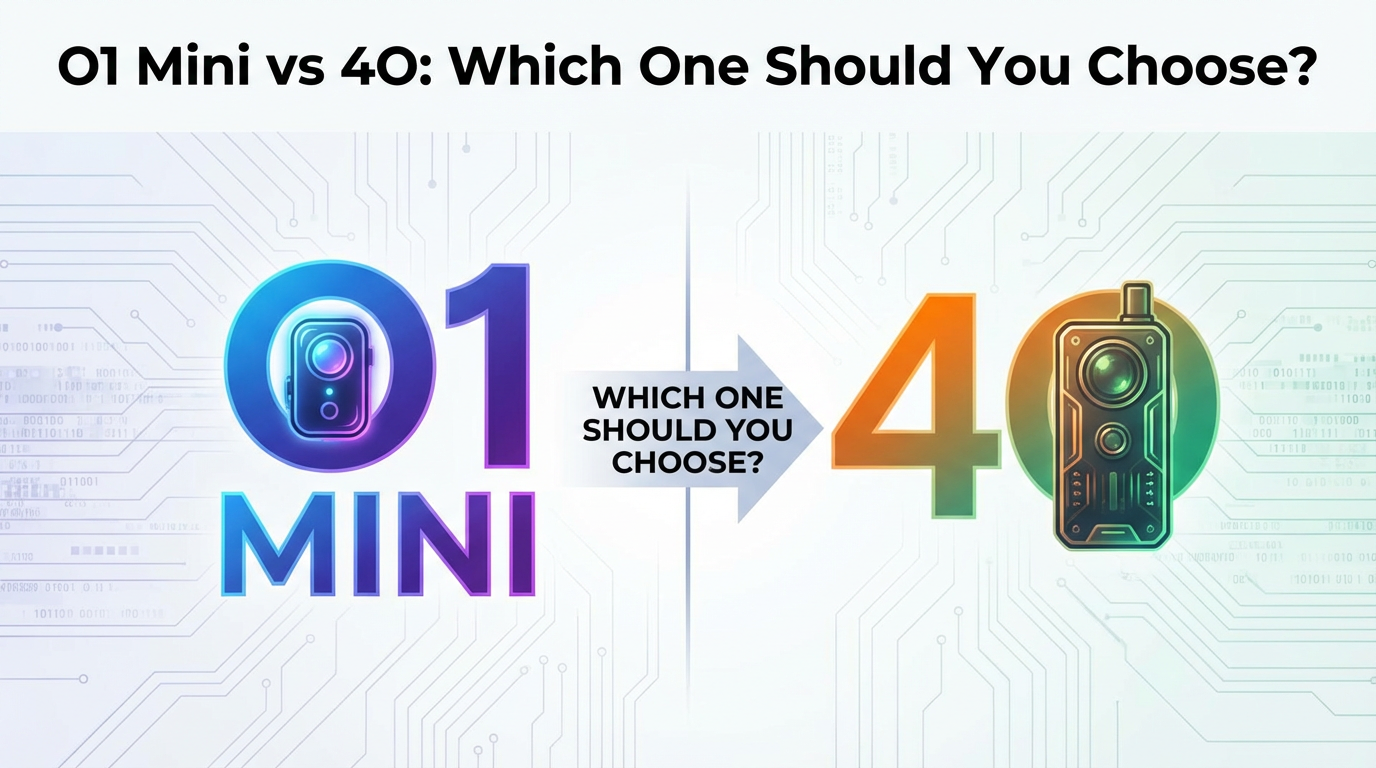 O1 Mini vs 4O: Which One Should You Choose?