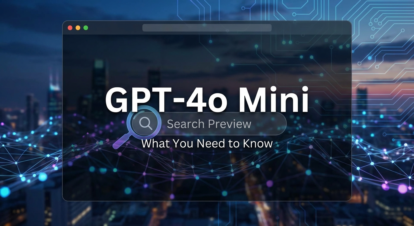 GPT-4o Mini Search Preview: What You Need to Know