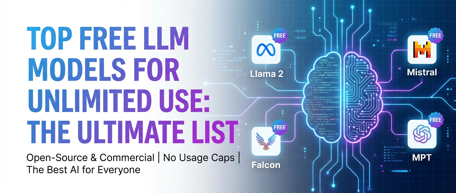 Top Free LLM Models for Unlimited Use: The Ultimate List