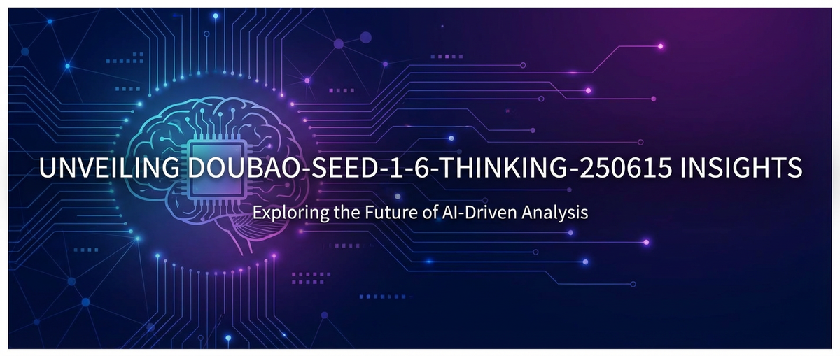 Unveiling doubao-seed-1-6-thinking-250615 Insights