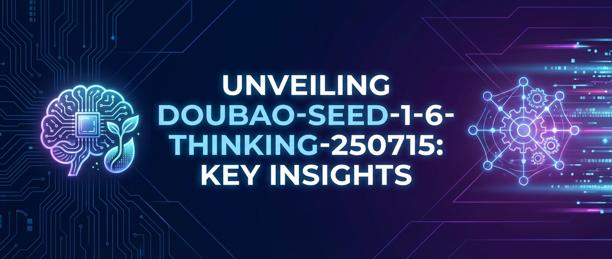 Unveiling Doubao-Seed-1-6-Thinking-250715: Key Insights