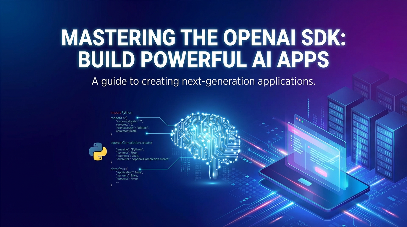 Mastering the OpenAI SDK: Build Powerful AI Apps