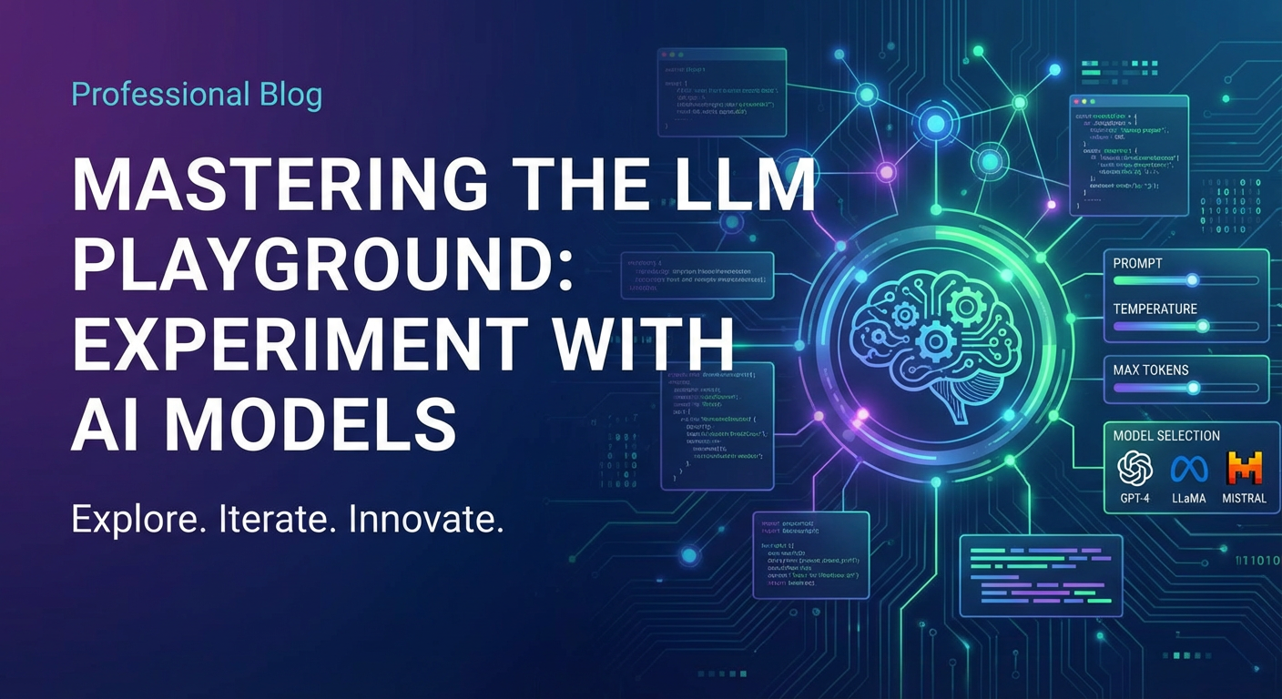 Mastering the LLM Playground: Experiment with AI Models