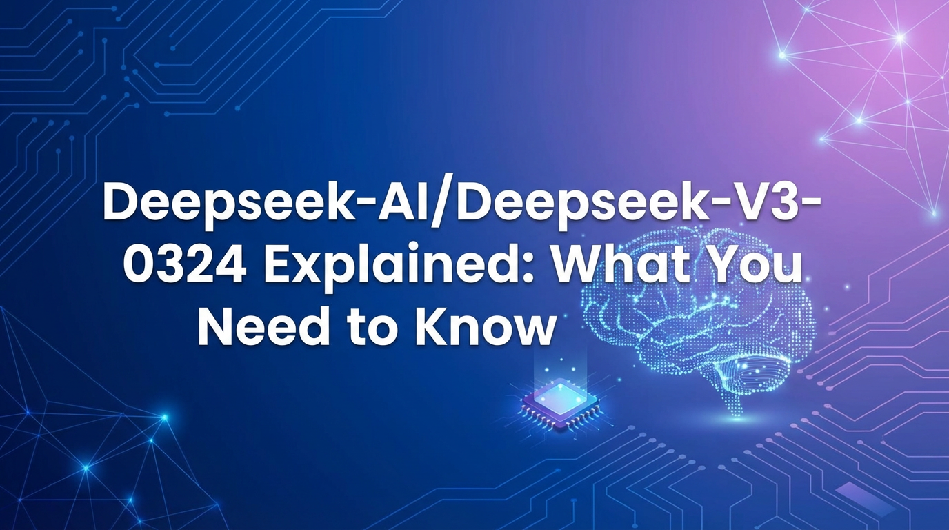 Deepseek-AI/Deepseek-V3-0324 Explained: What You Need to Know