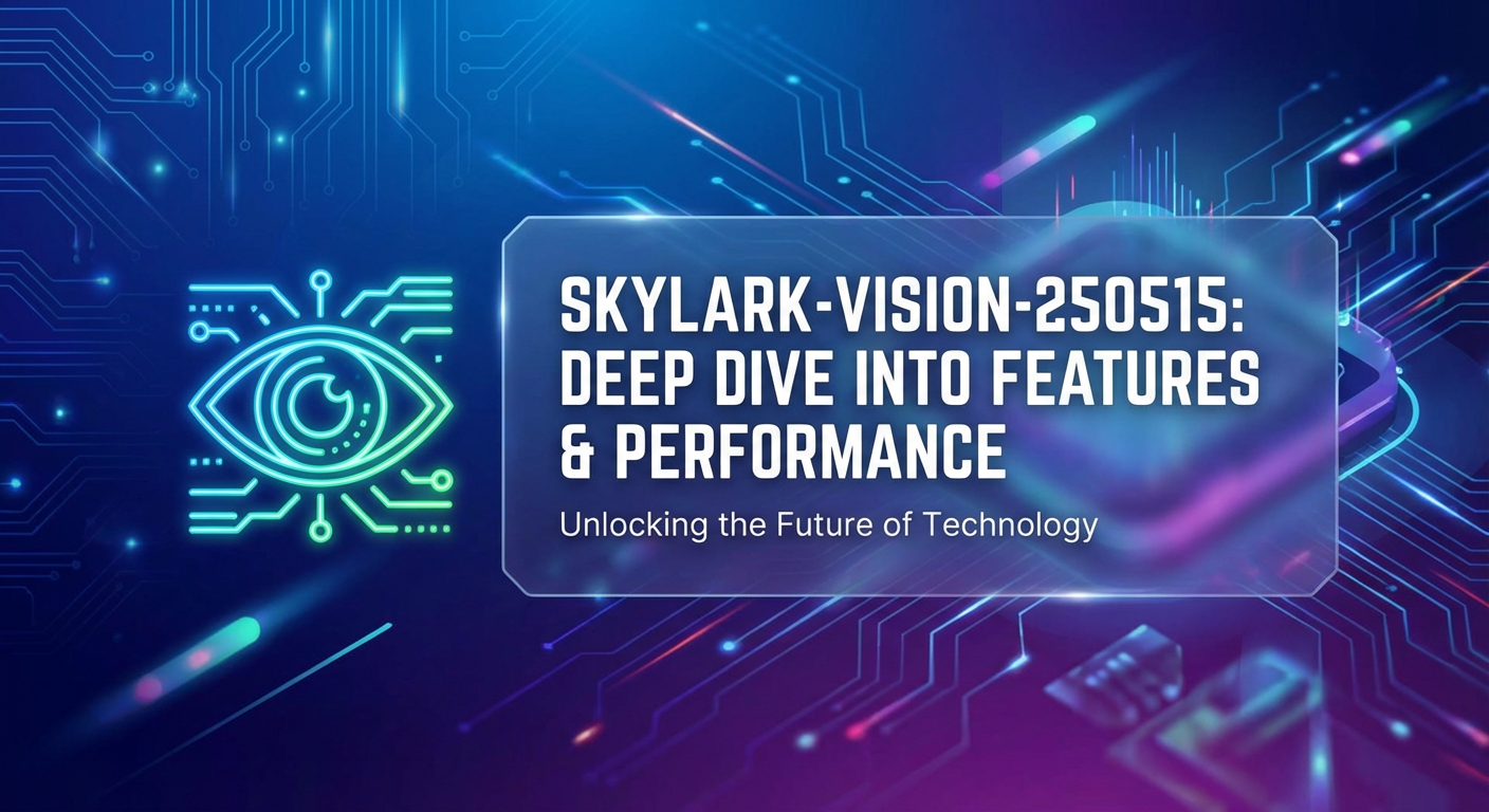 Skylark-Vision-250515: Deep Dive into Features & Performance