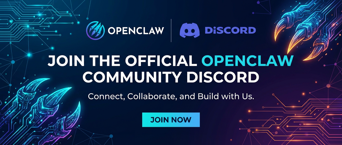 Join the Official OpenClaw Community Discord