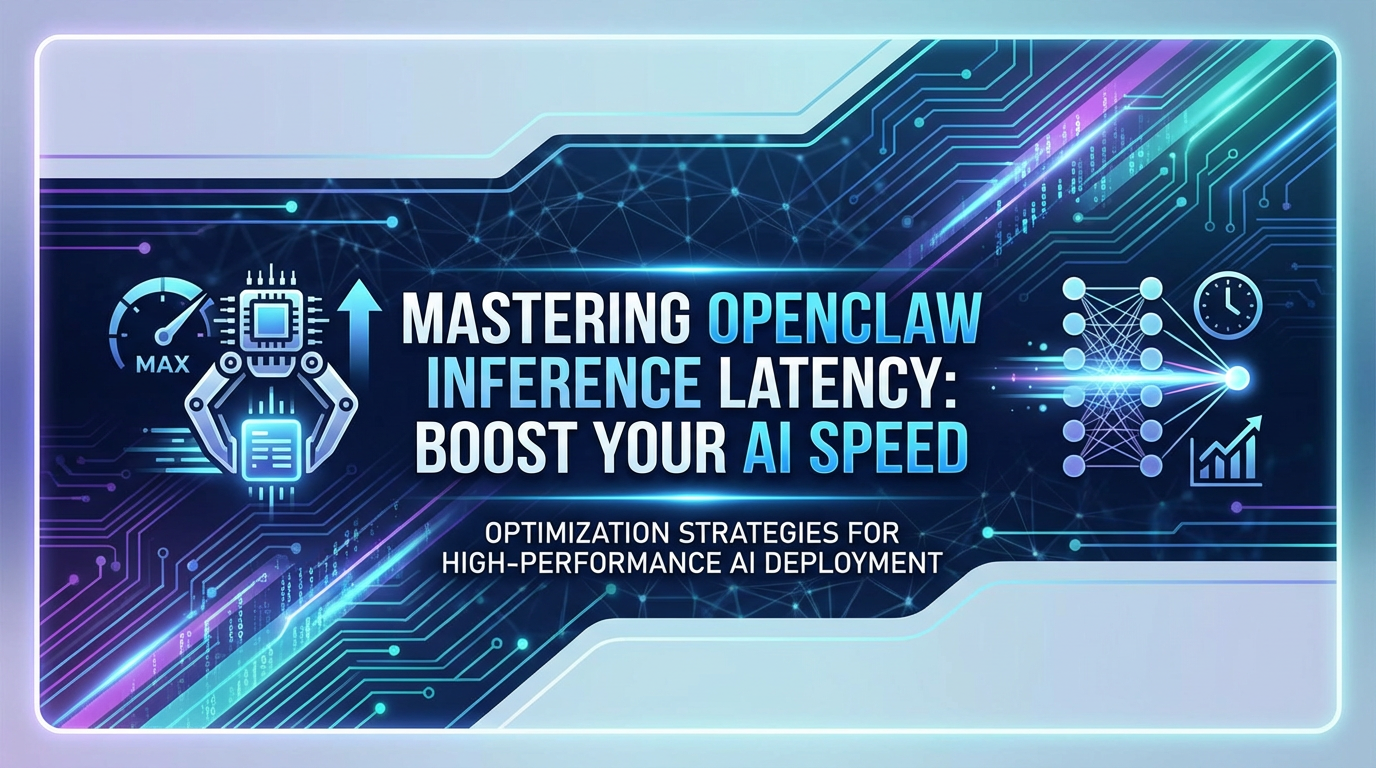 Mastering OpenClaw Inference Latency: Boost Your AI Speed