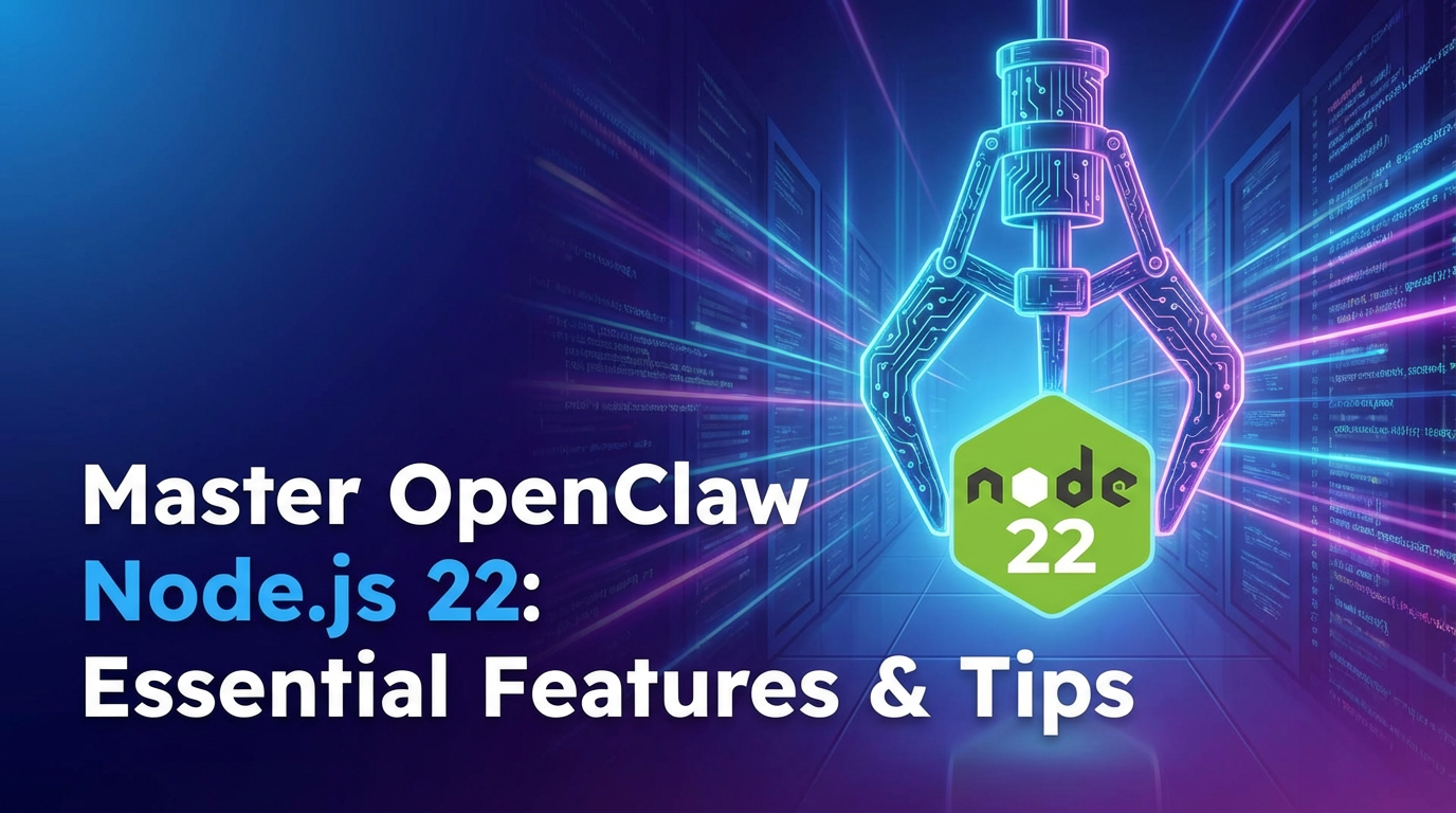 Master OpenClaw Node.js 22: Essential Features & Tips
